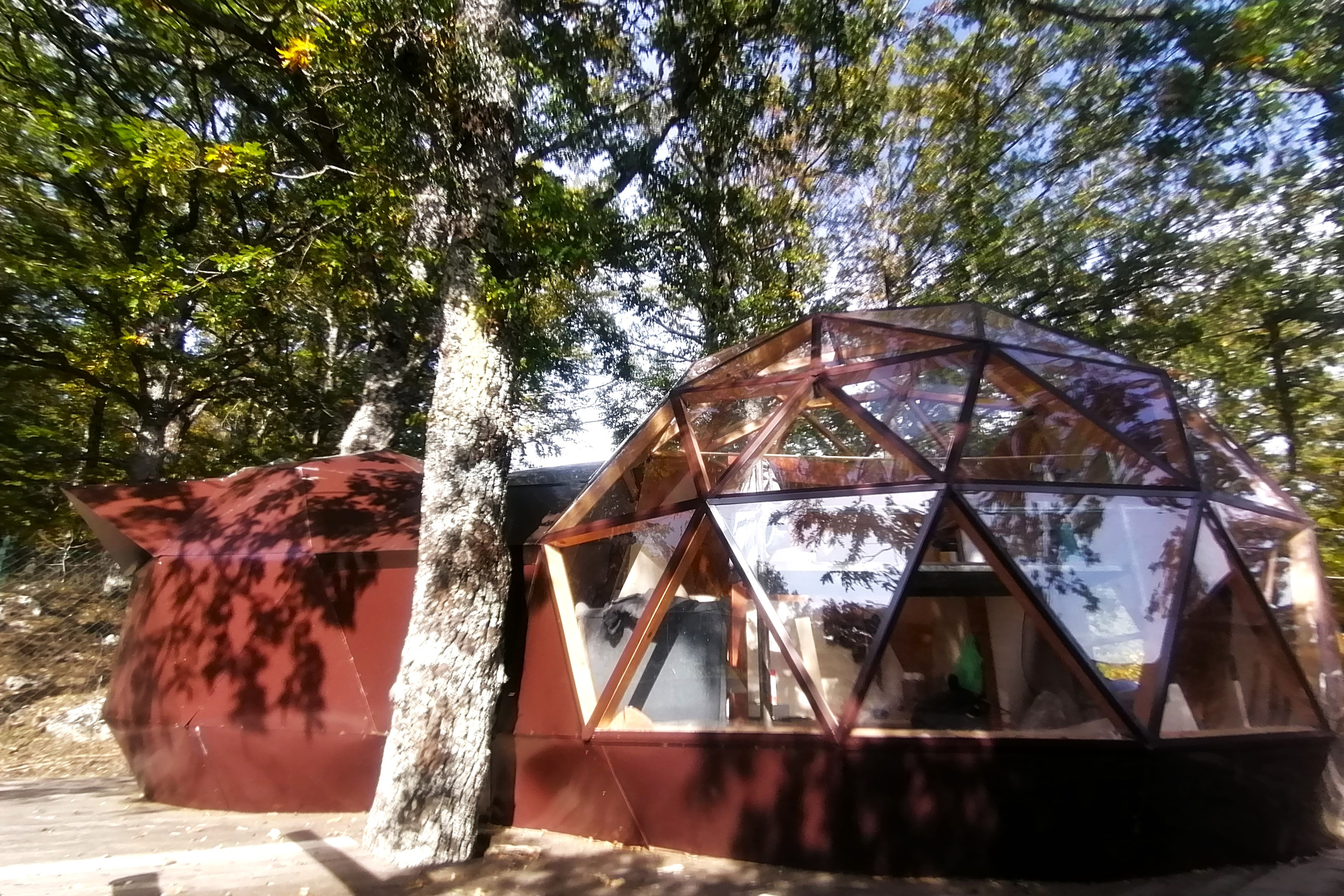 Cupola geodetica in legno project image
